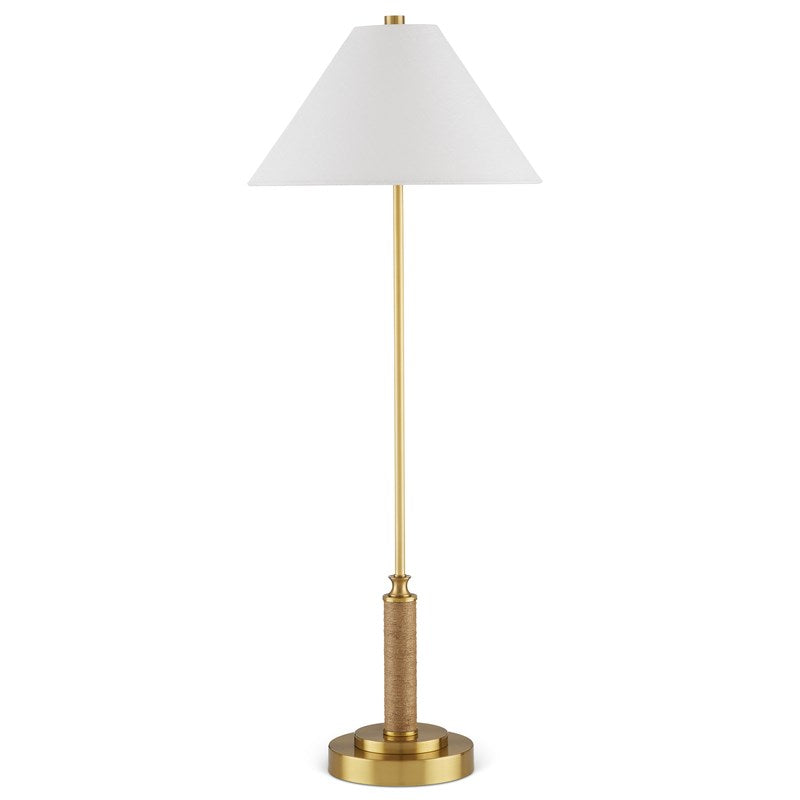 Ippolito Console Lamp - Brass-Currey-CURY-6000-0874-Floor Lamps-1-France and Son