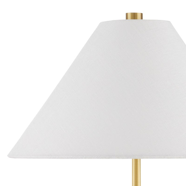 Ippolito Console Lamp - Brass-Currey-CURY-6000-0874-Floor Lamps-3-France and Son