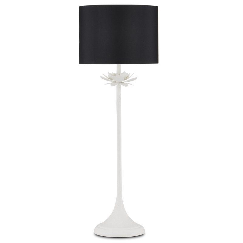 Bexhill White Console Lamp-Currey-CURY-6000-0876-Floor Lamps-1-France and Son