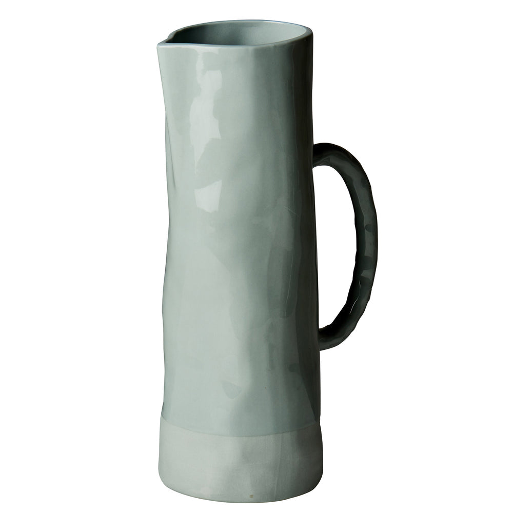 Carmel Pitcher-ABIGAILS-ABIGAILS-600006-Decorative ObjectsBlue Gray/Shiny-2-France and Son
