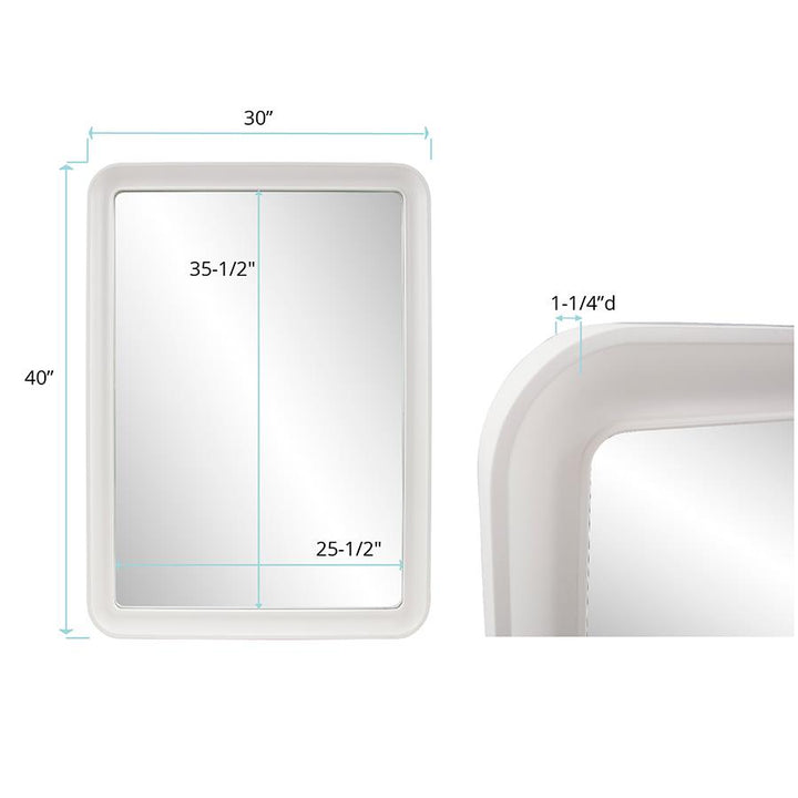 The Joelle Mirror-Mr. and Mrs. Howard-HOWARD-60056-MirrorsMatte White-10-France and Son
