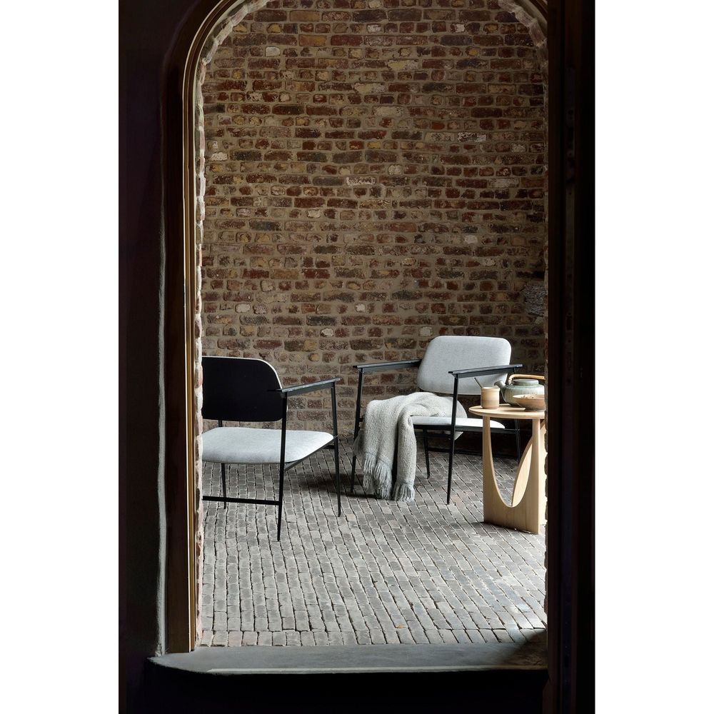 Side Tables Geometric Side Table - Tan