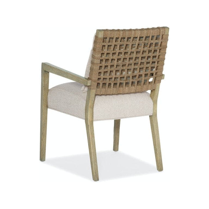 Surfrider Woven Back Arm Chair