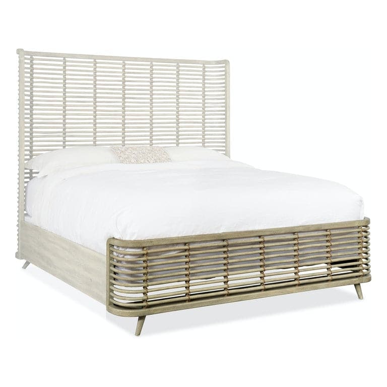 Queen Rattan Bed