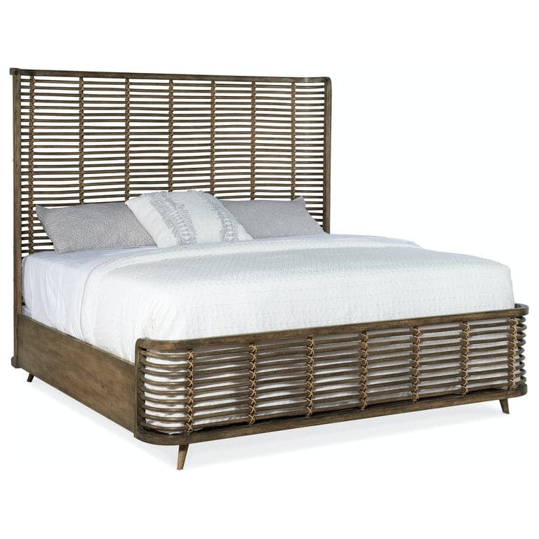 Surfrider Rattan Bed - King
