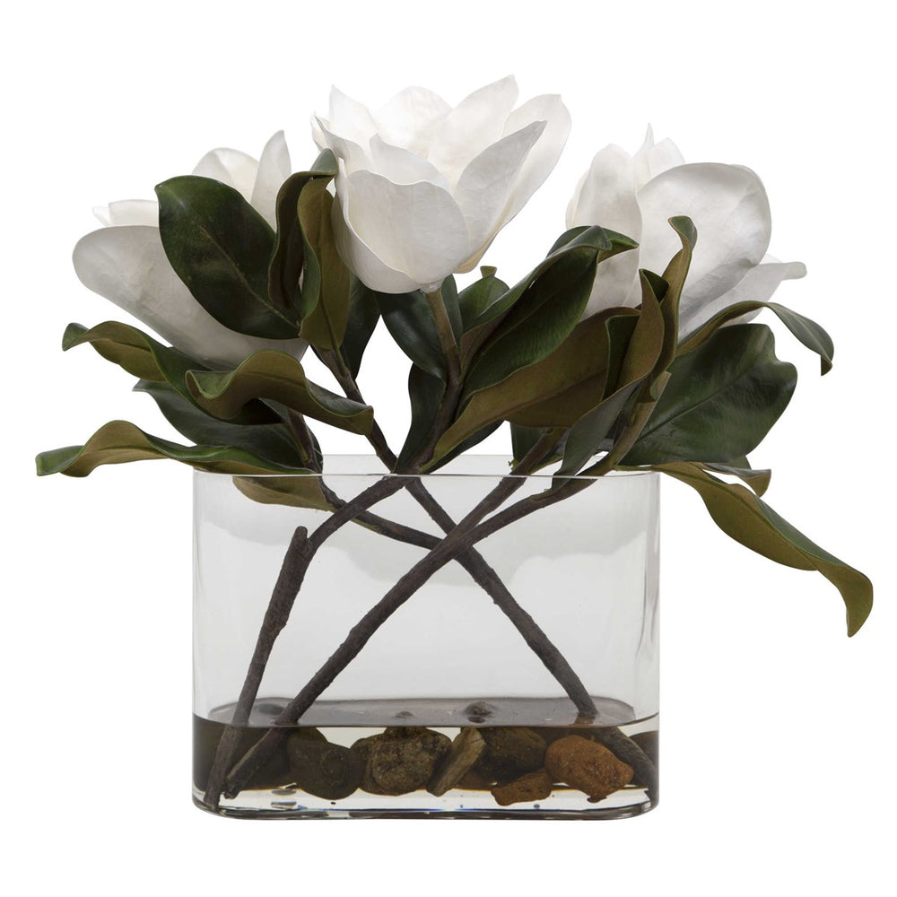 Uttermost Middleton Magnolia Flower Centerpiece-Uttermost-UTTM-60186-Decorative Objects-2-France and Son