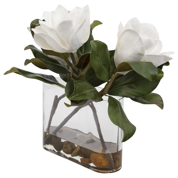 Uttermost Middleton Magnolia Flower Centerpiece-Uttermost-UTTM-60186-Decorative Objects-3-France and Son