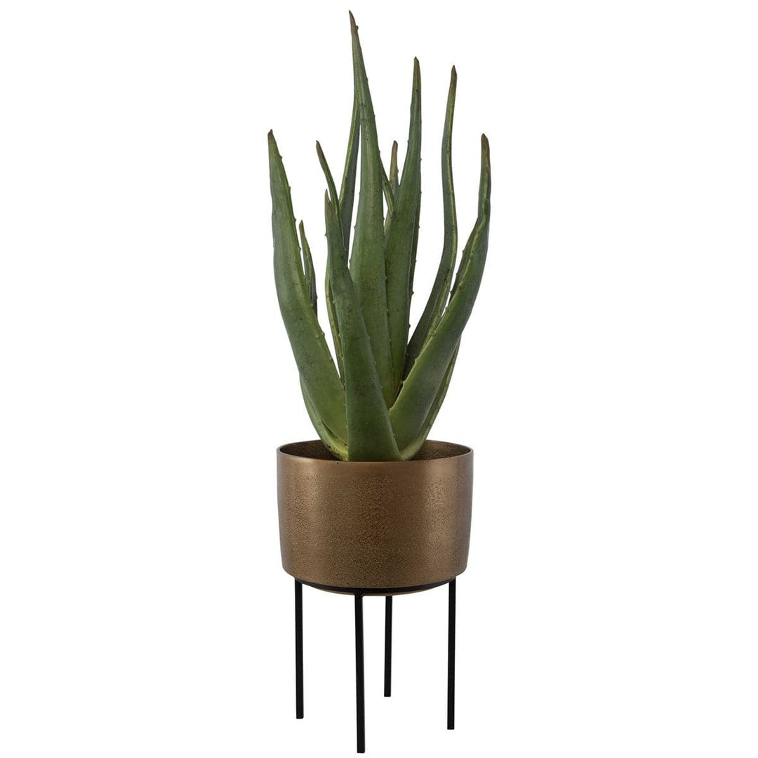 Uttermost Arabia Aloe Planter-Uttermost-UTTM-60217-Faux Plants-3-France and Son