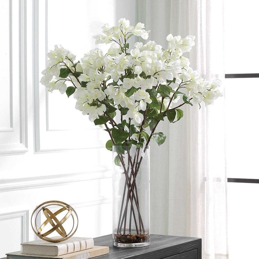 Uttermost Antiparos Bougainvillea Centerpiece-Uttermost-UTTM-60218-Faux Plants-1-France and Son