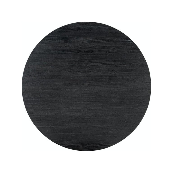 Coffee Tables Chapman Shou Sugi Ban Round Cocktail Table