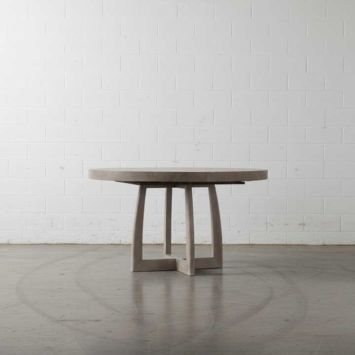 Affinity 48" Round Extension Dining Table with 1 x 18" Leaf - Open Box
