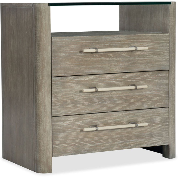 Nightstands Affinity Three-Drawer Nightstand