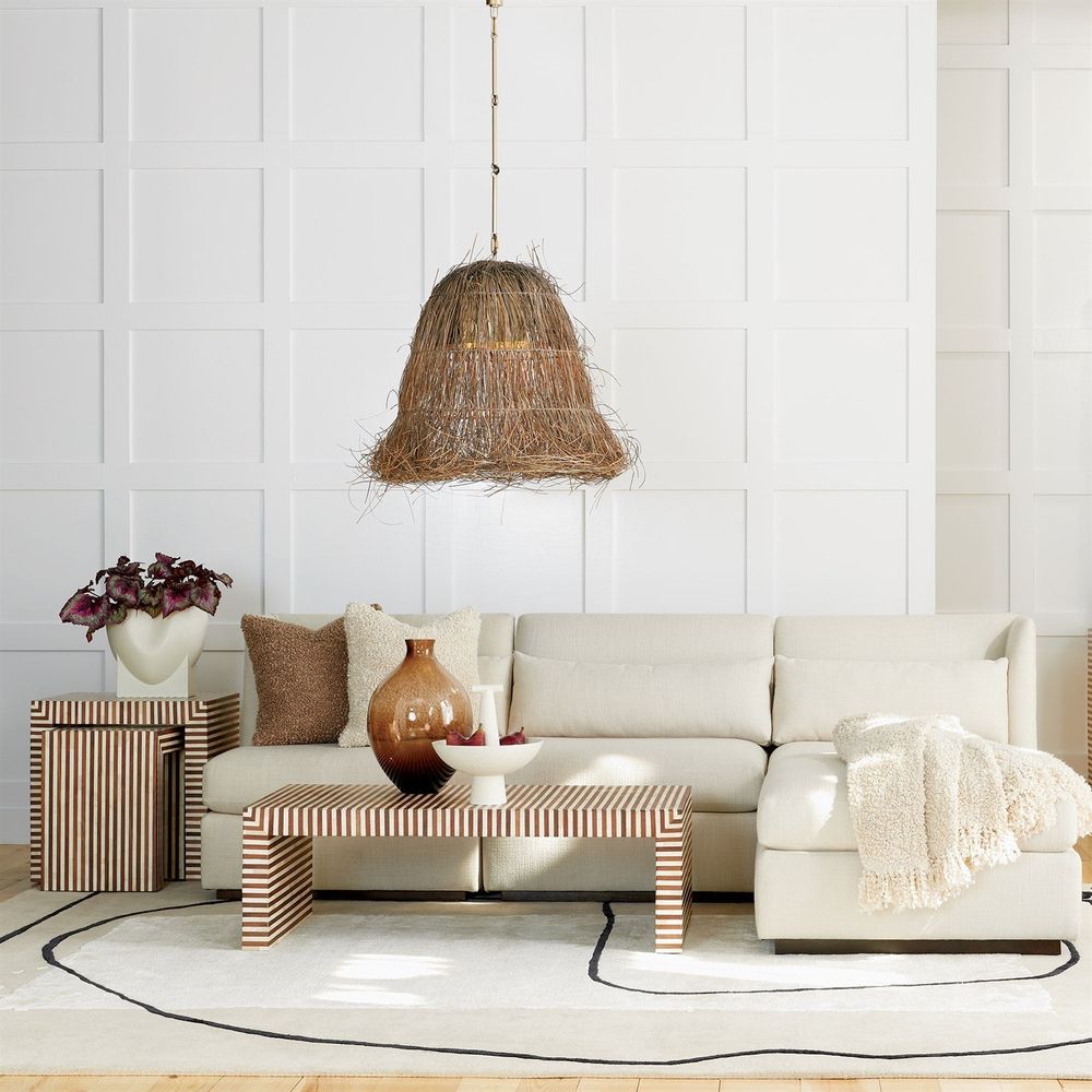 Pillows Textured Boucle Pillow-Natural