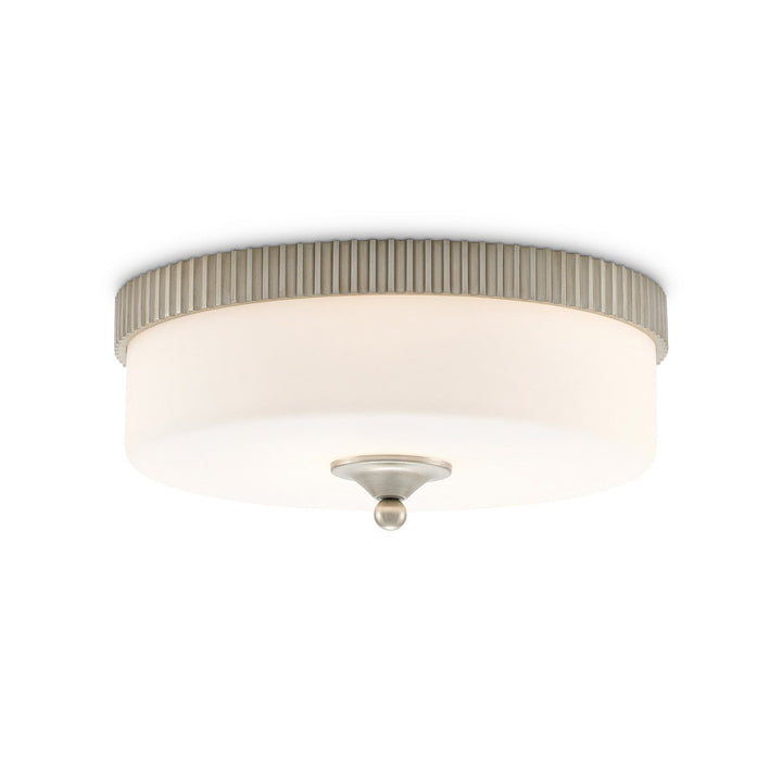 Bryce Silver Flush Mount