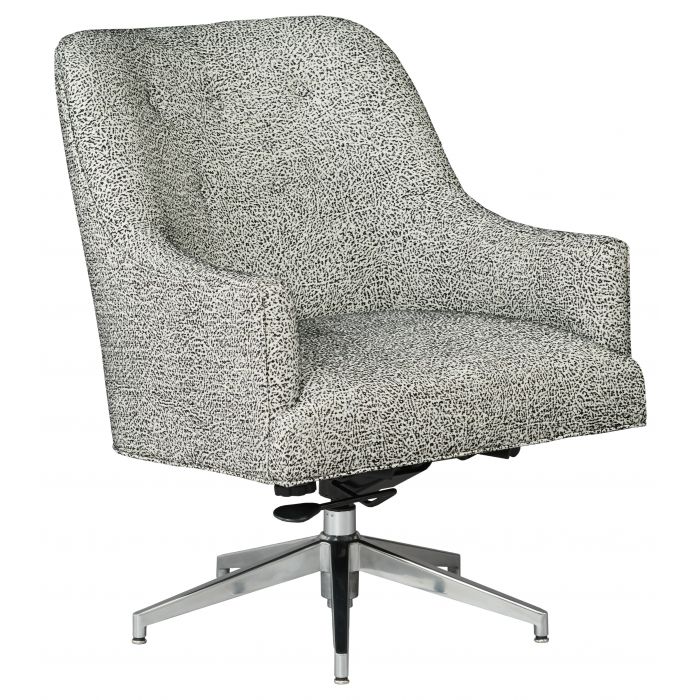 Devin Swivel Chair-Fairfield-FairfieldC-6085-2N-Lounge Chairs-1-France and Son