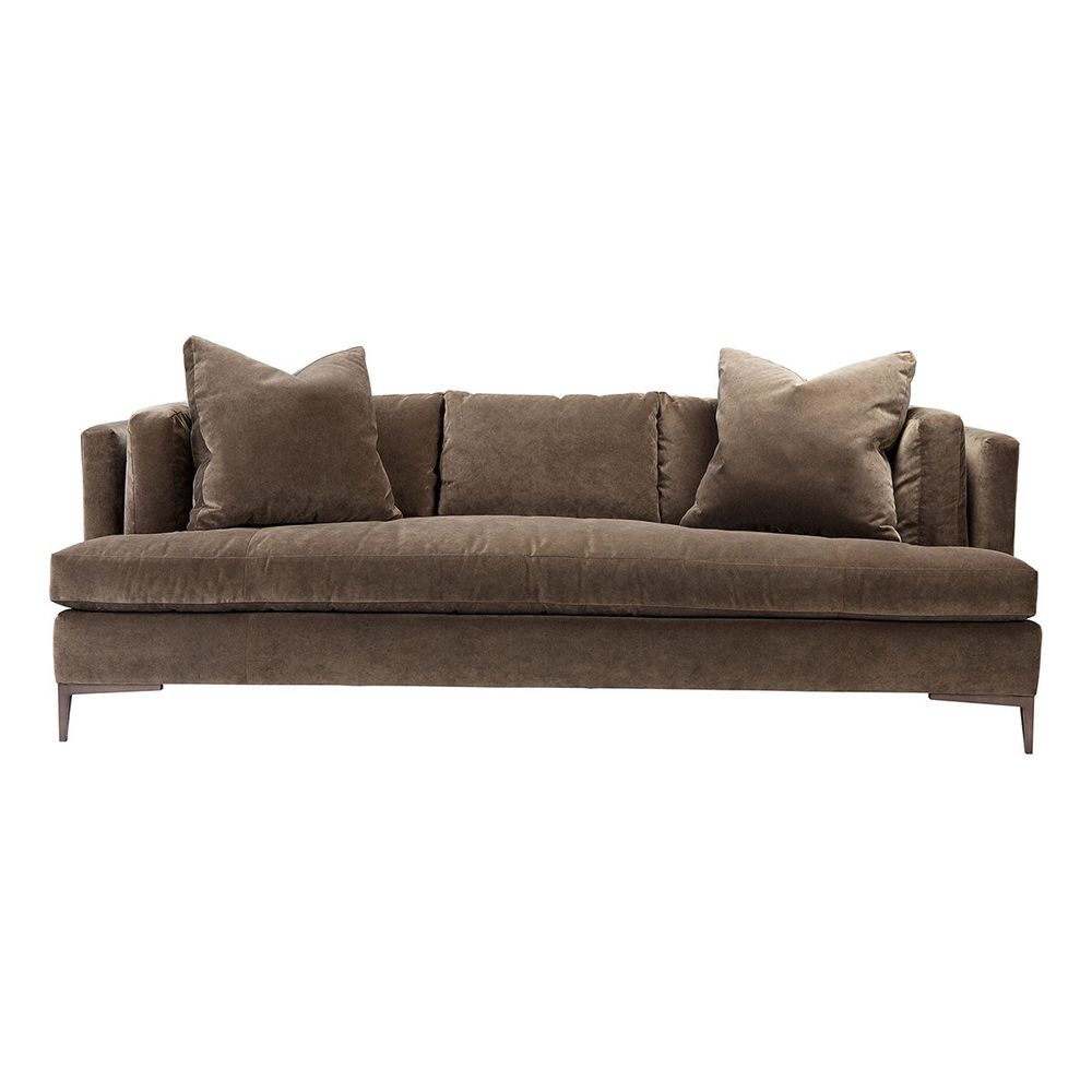 Sofas Arron Sofa - Brown Velvet