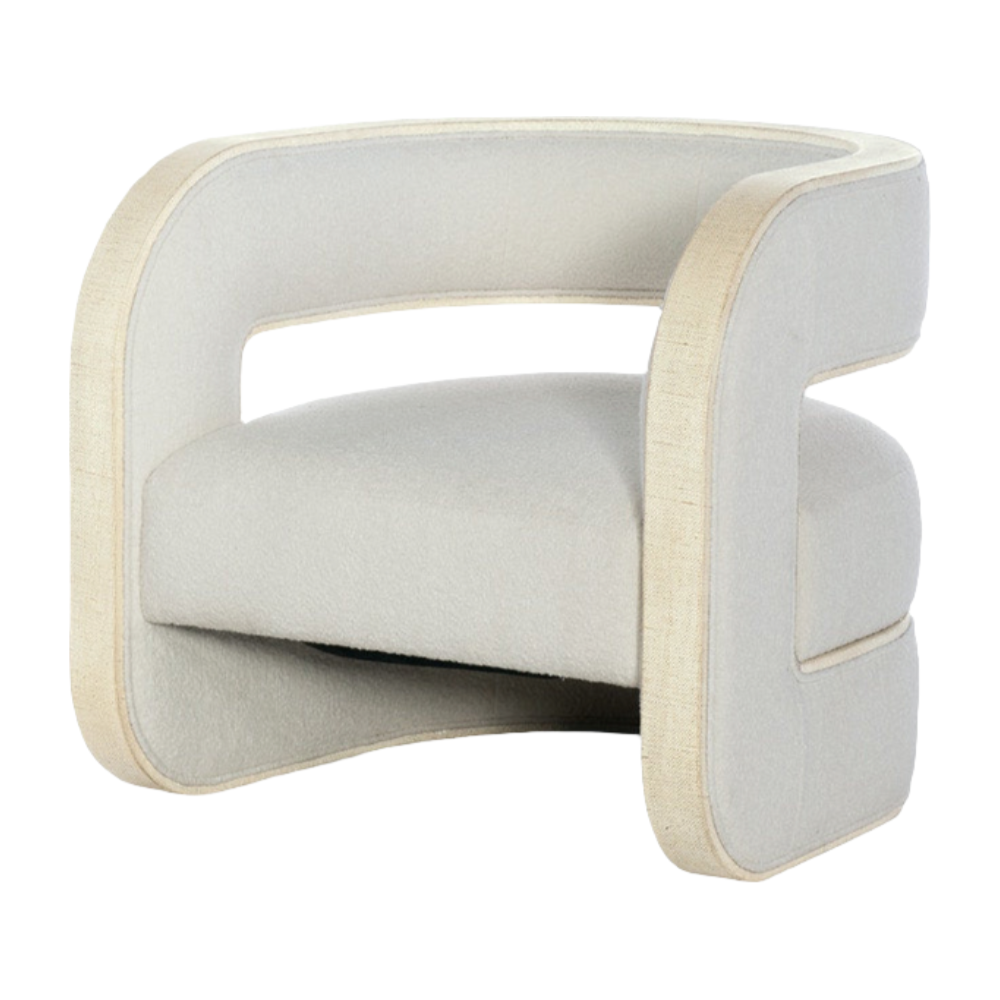 Cascade Accent Chair - White