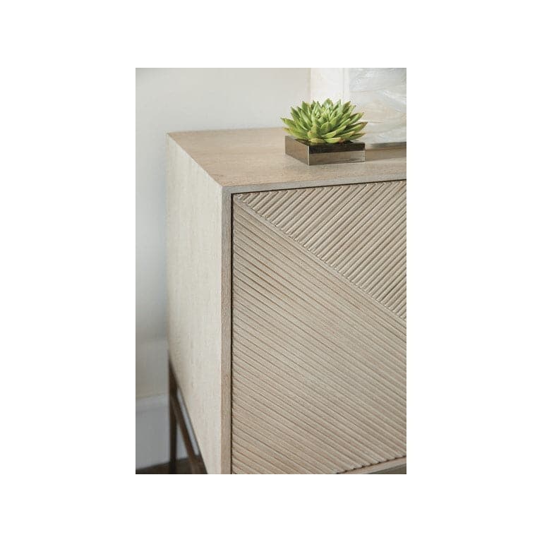 Cascade Credenza - Light Wood Taupe Finish