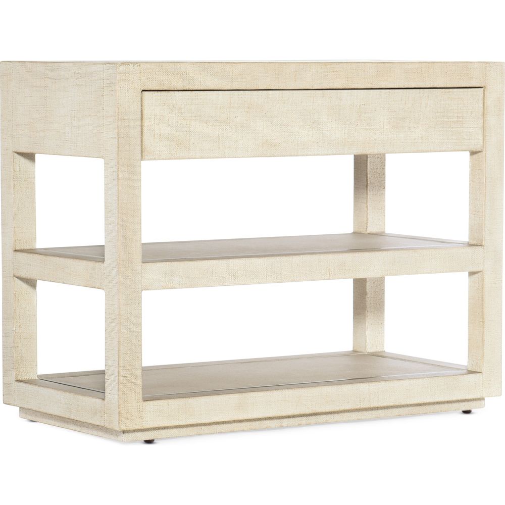 Cascade One-Drawer Nightstand - Whites/Creams/Beiges