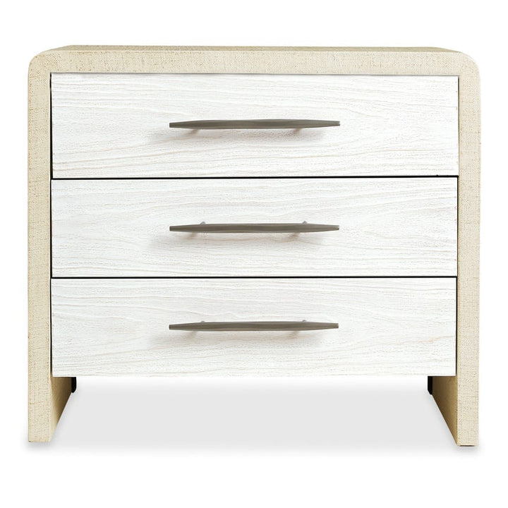 Cascade Three-Drawer Nightstand