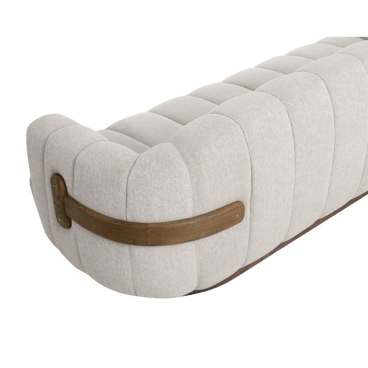 Sofas Tadeo Sofa - Warm Brown - Dove Cream