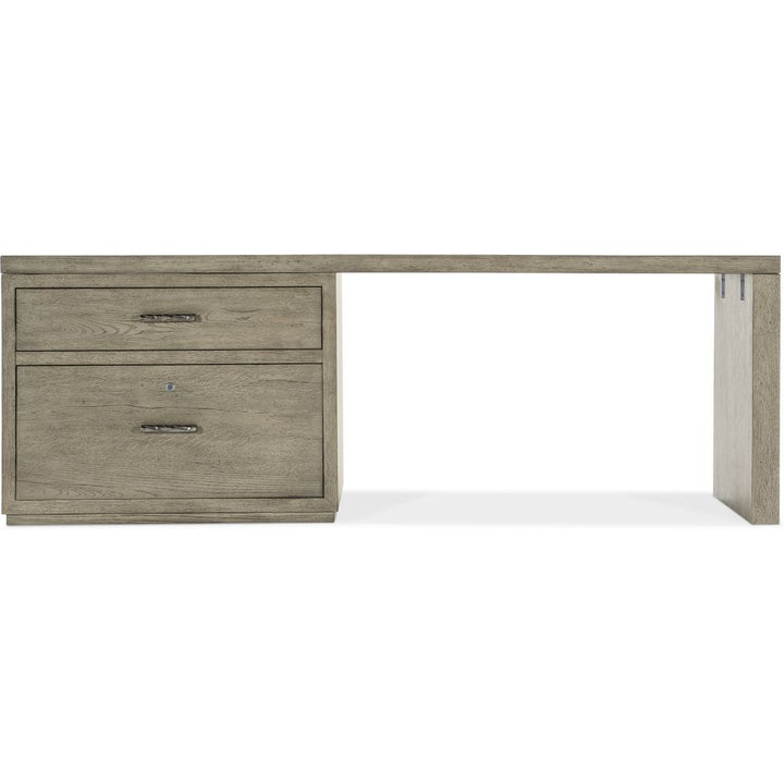 Desks Linville Falls Desk - 84in Top-Lateral File and Leg