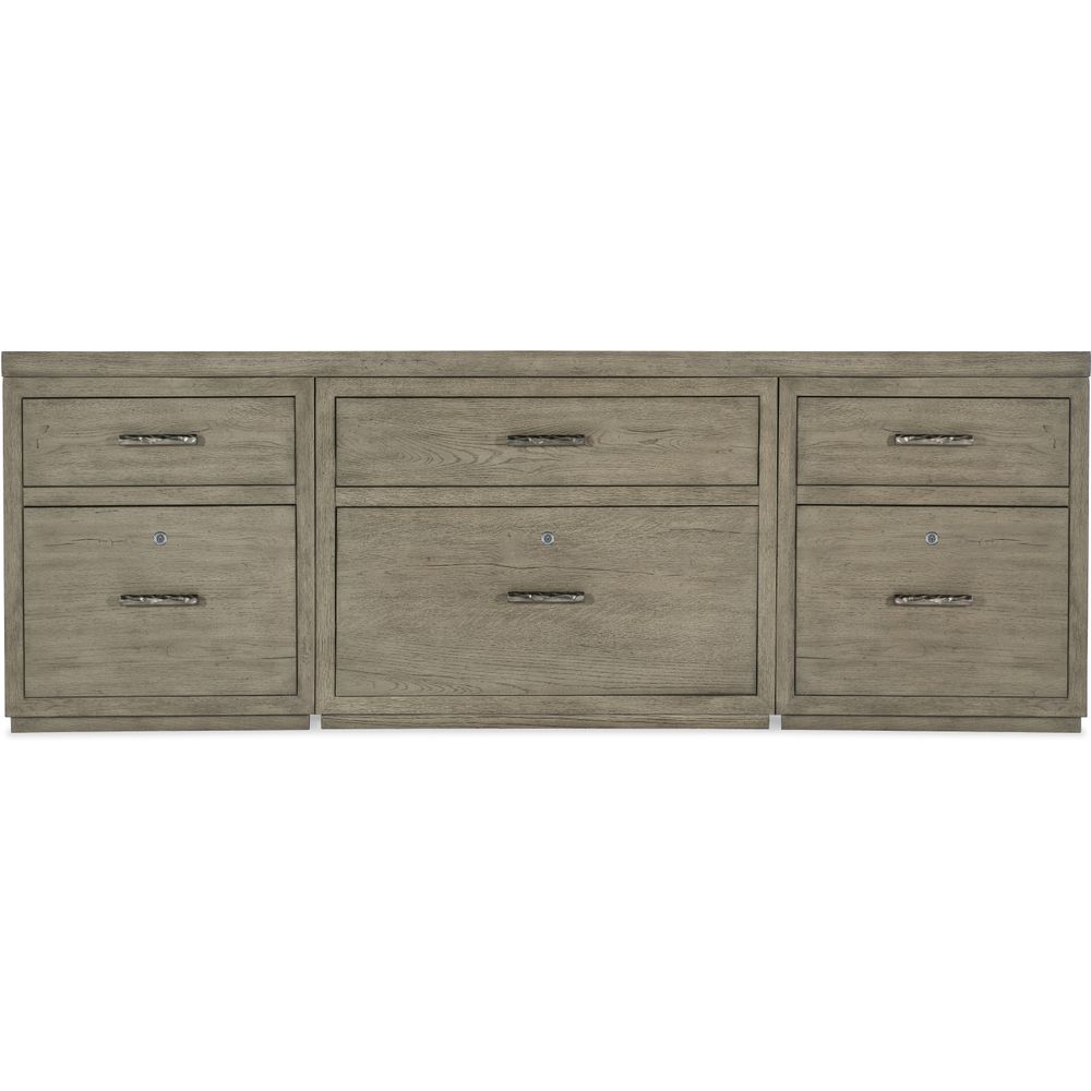 Sideboards & Credenzas Linville Falls Credenza - 84in Top-2 Small Files and Lateral File