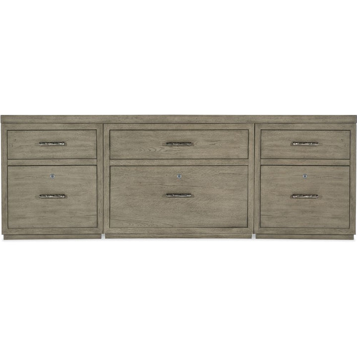 Sideboards & Credenzas Linville Falls Credenza - 84in Top-2 Small Files and Lateral File