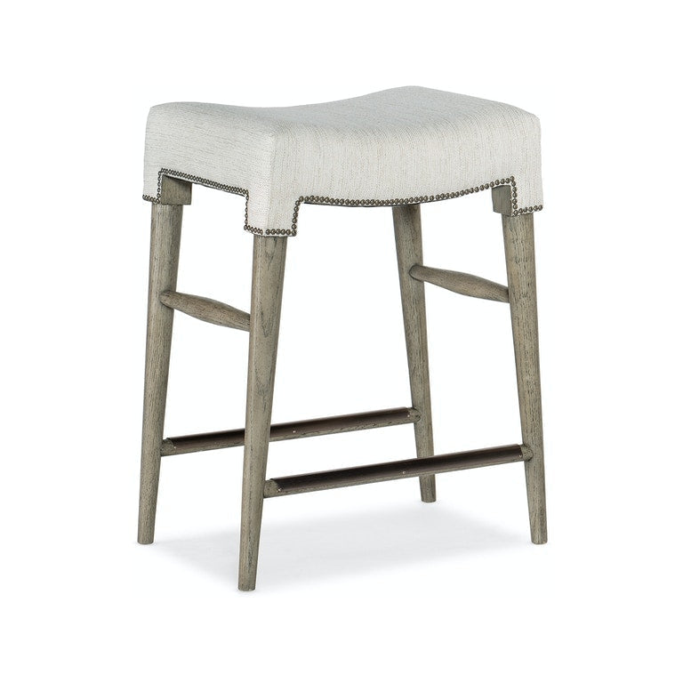 Green Valley Counter Stool-Hooker-HOOKER-6150-75451-85-Bar Stools-1-France and Son