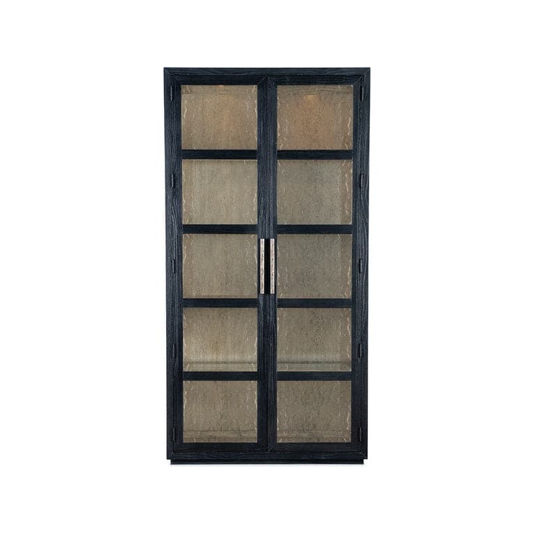 Shou Sugi Ban Curio Cabinet