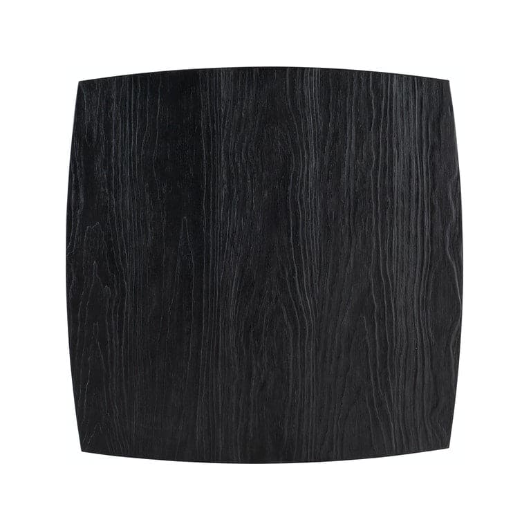 Shou Sugi Ban Square Cocktail Table