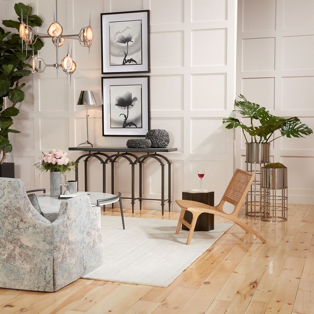 Organic Nesting Table-Bronze/Beige Marble-Sm