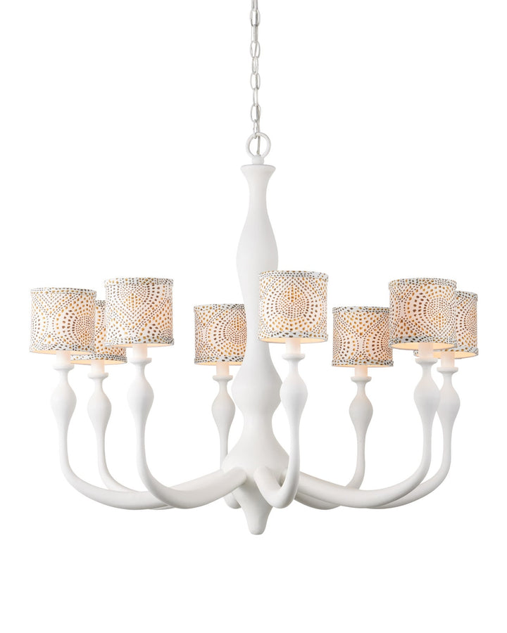 Chandeliers Ludwig White Chandelier