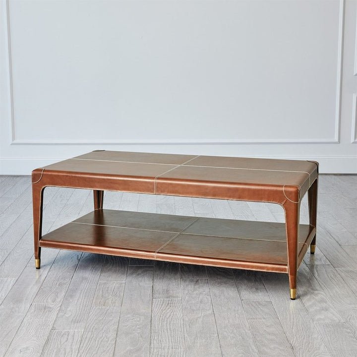 Coffee Tables Emporium Home Tiburtina Cocktail Table-Saddle