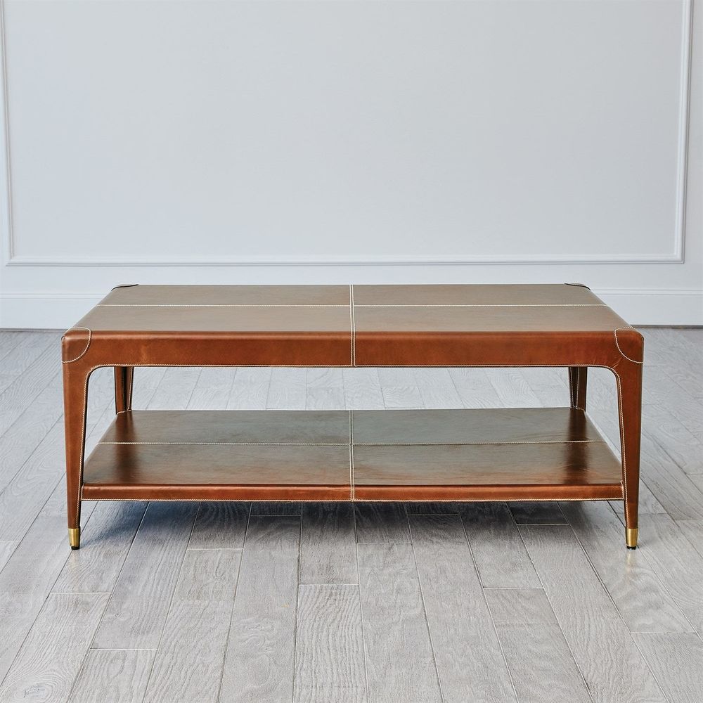 Coffee Tables Emporium Home Tiburtina Cocktail Table-Saddle