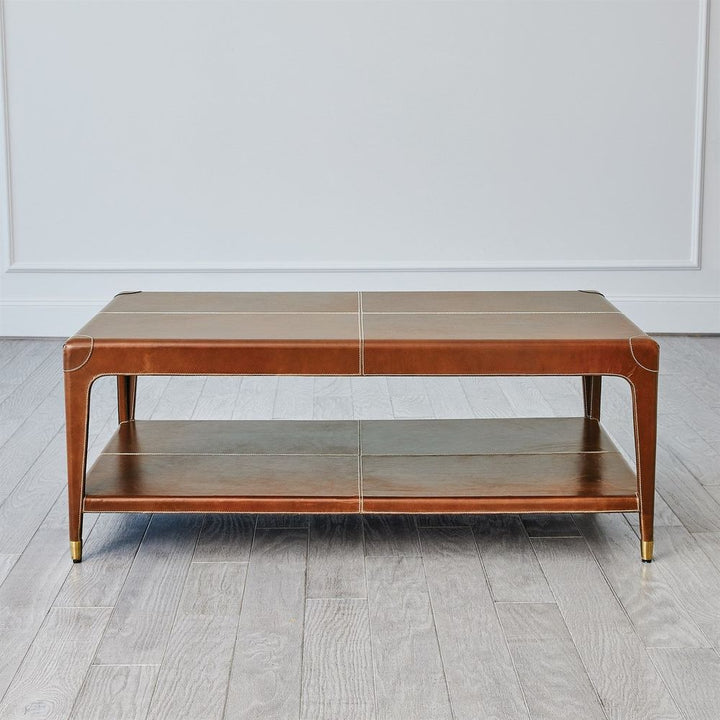 Coffee Tables Emporium Home Tiburtina Cocktail Table-Saddle