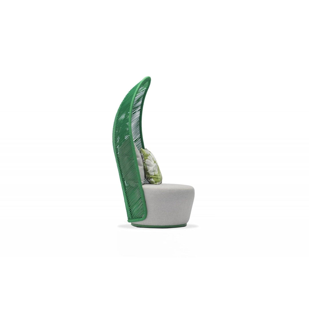 Basil Chair-Whiteline Modern Living-WHITELINE-CH1732-GRN/GRY-Lounge Chairs-3-France and Son