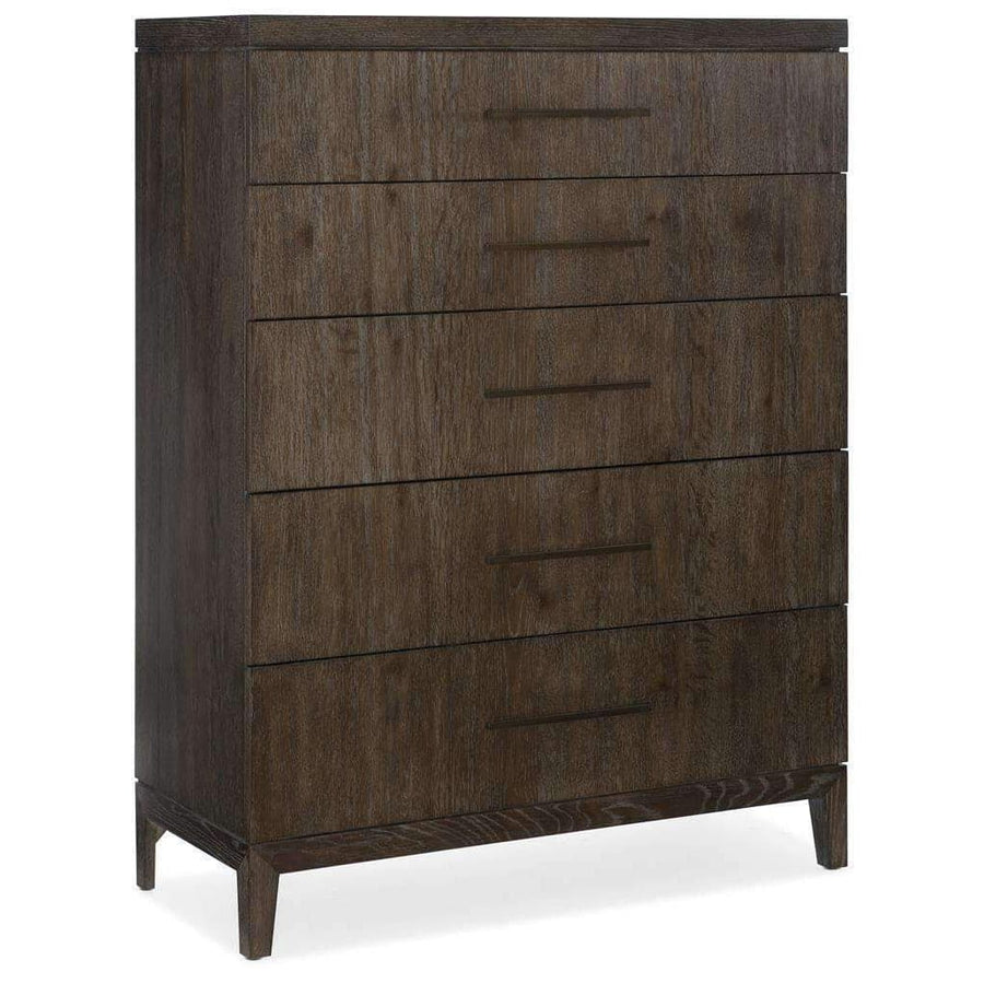 Miramar Aventura Manet Five-Drawer Chest-Hooker-HOOKER-6202-90010-DKW-Dressers-1-France and Son