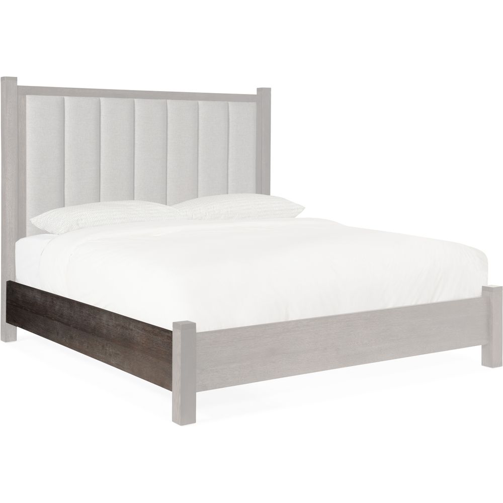 Beds Miramar Aventura Jackson King Poster Bed w-Short Posts - Grey