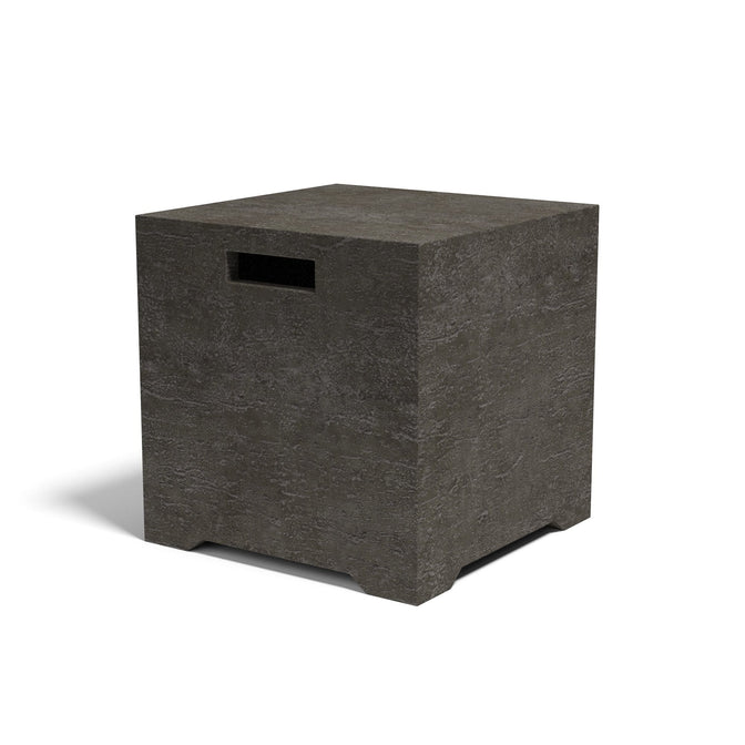 Square Tank Cover-Sunset West-SUNSET-6003-DTC-Outdoor Side TablesGraphite-1-France and Son