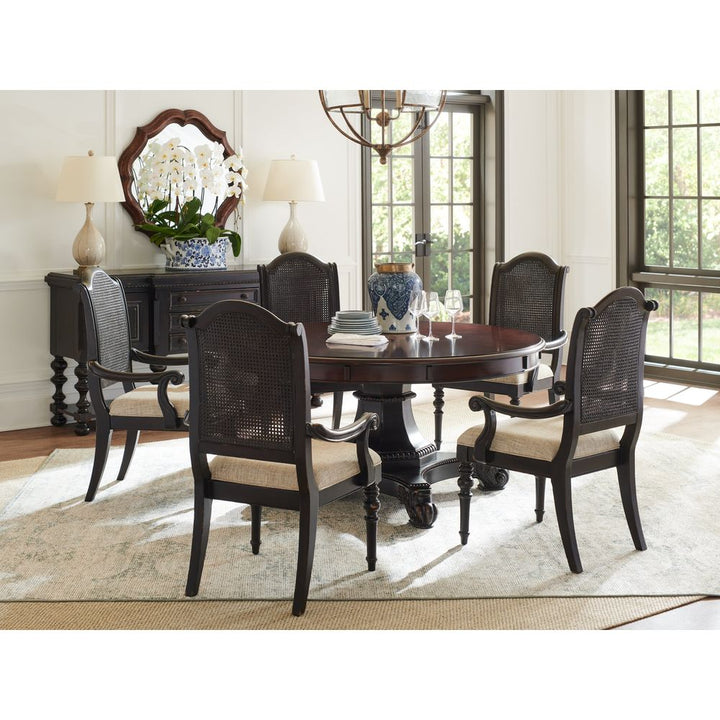 Bonaire Round Dining Table - Cassis