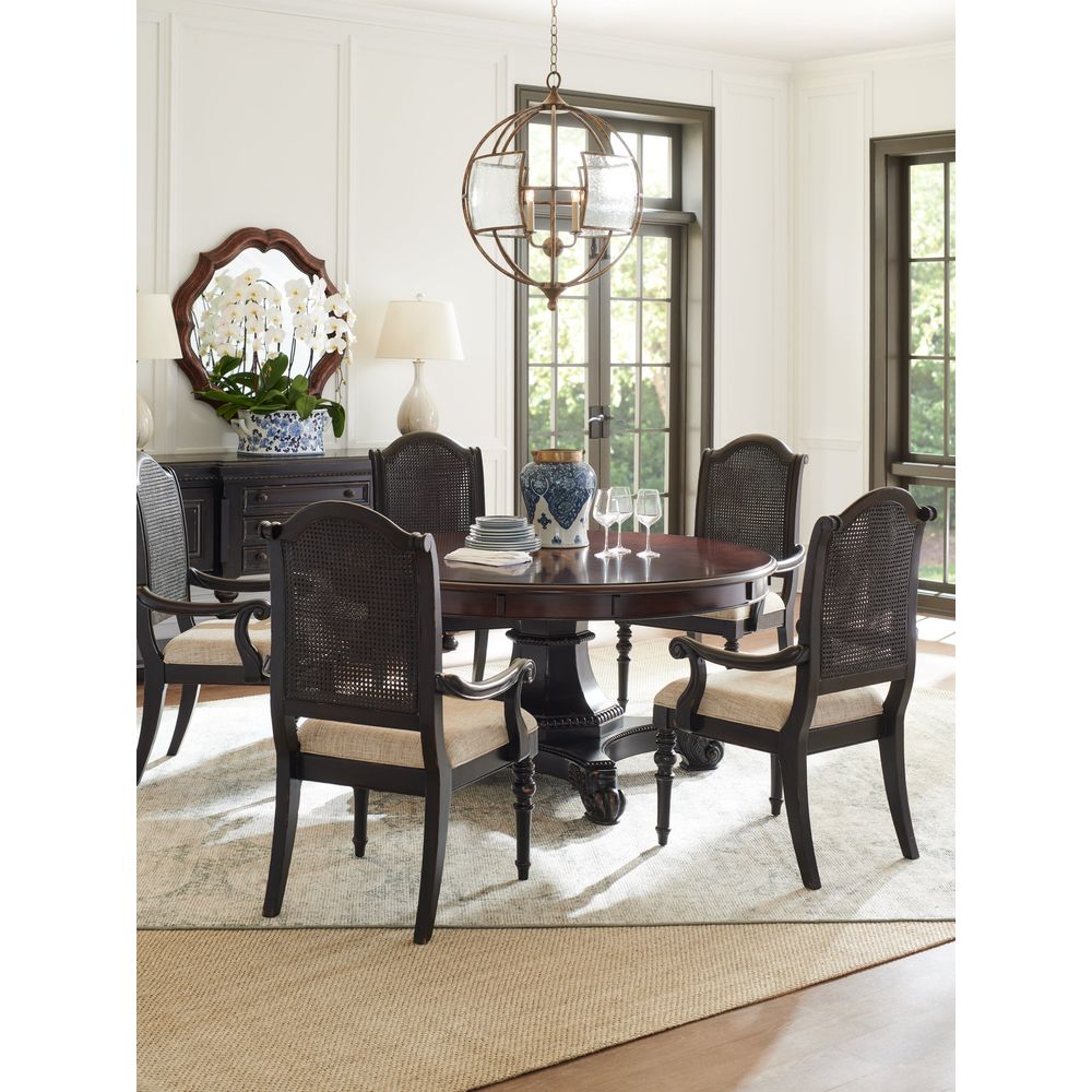 Bonaire Round Dining Table - Cassis