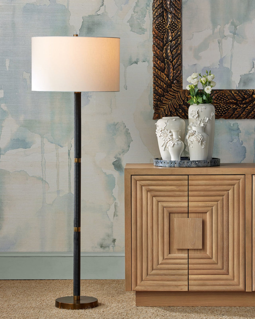 Sideboards & Credenzas Morombe Washed Oak Credenza