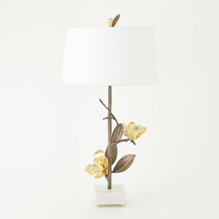 Magnolia Flower Table Lamp-Right