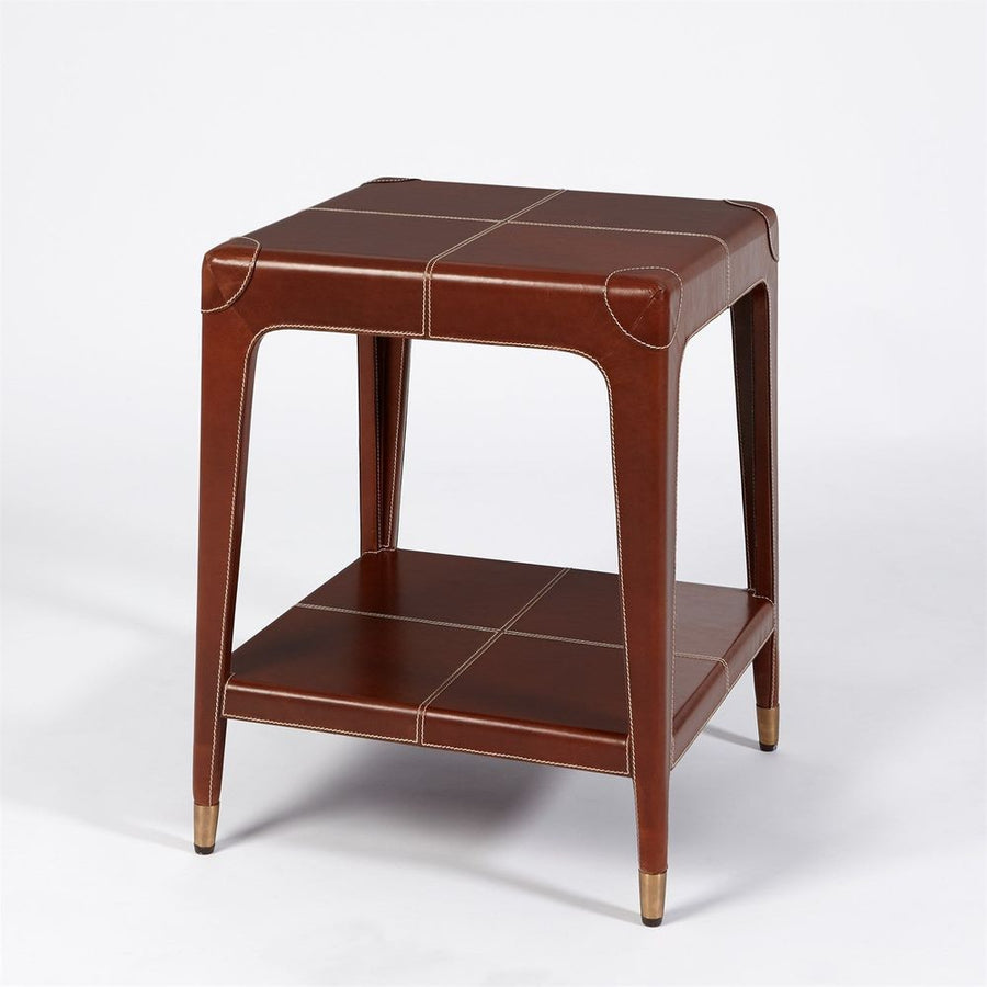 Side Tables Emporium Home Tiburtina End Table-Saddle