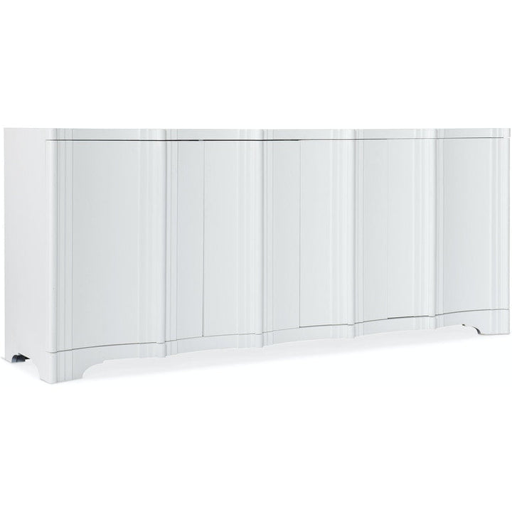 Corinth Four Door Entertainment Console-Hooker-HOOKER-628-55015-02-Sideboards & Credenzas-1-France and Son