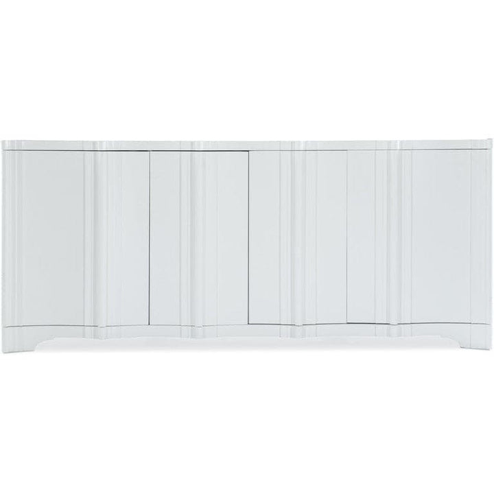 Corinth Four Door Entertainment Console-Hooker-HOOKER-628-55015-02-Media Storage / TV Stands-6-France and Son