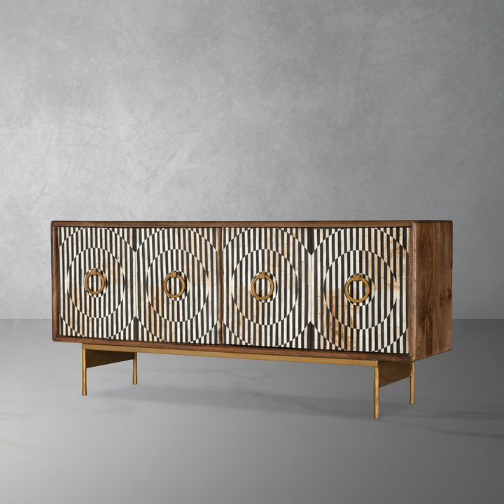 Russell Credenza-Hooker-HOOKER-628-55028-85-Sideboards & Credenzas-1-France and Son