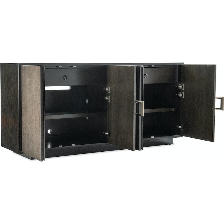 Sideboards & Credenzas Melange Asher Four Door Entertainment Credenza