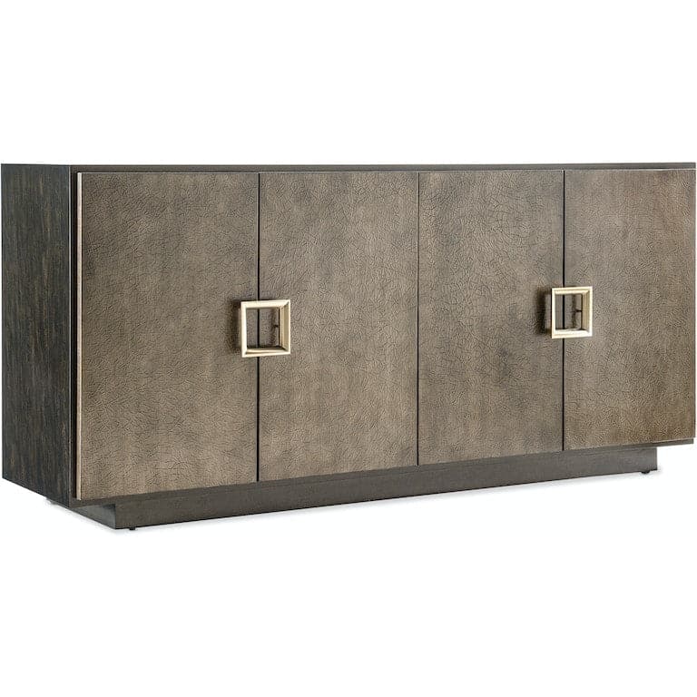 Melange Asher Four Door Entertainment Credenza-Hooker-HOOKER-628-55055-89-Sideboards & Credenzas-1-France and Son